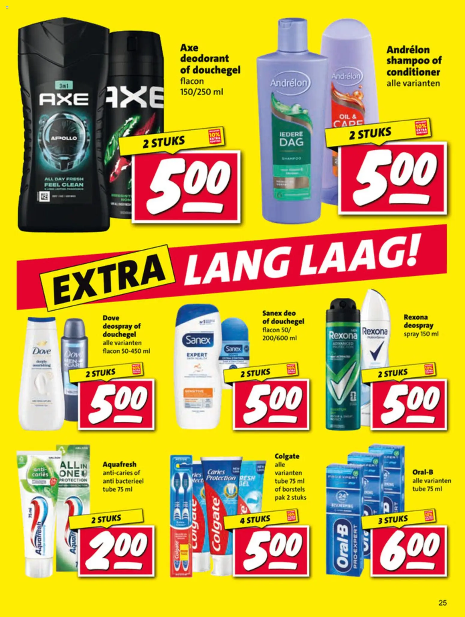 {H1} | Pagina: 25 | Producten: Deodorant, Borstels, Shampoo, Conditioner