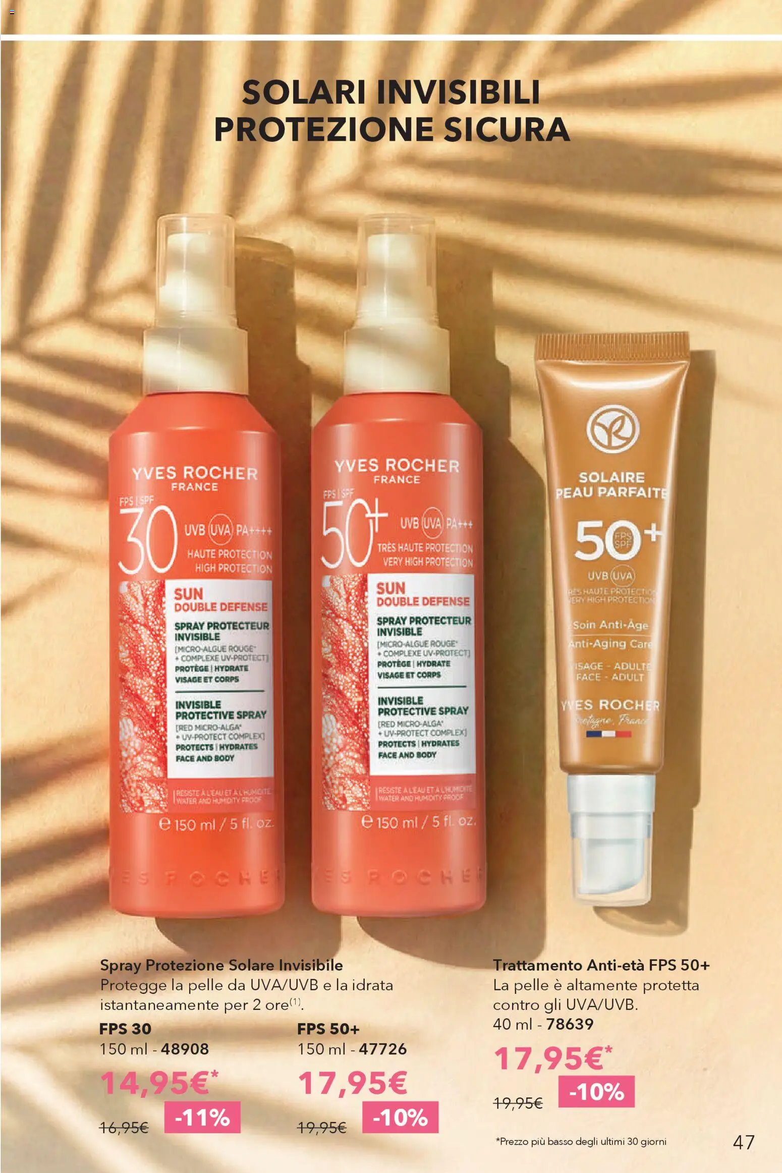 Volantino Yves Rocher del 23.04.2026 | Pagina: 47 | Prodotti: Uva