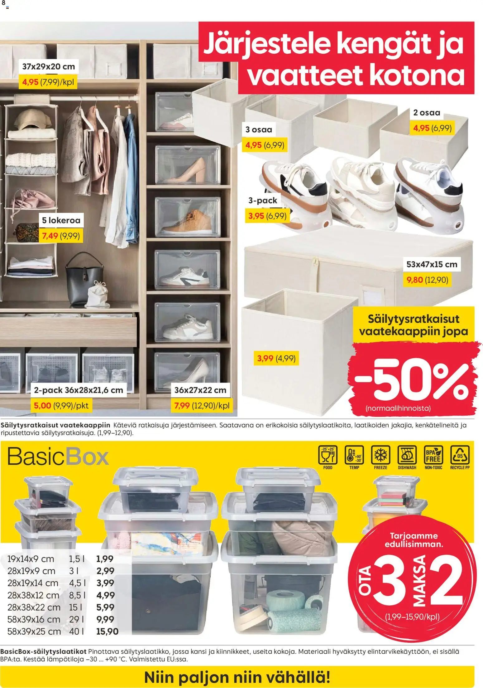 Rusta tarjoukset – voimassa 19.01.2026 alkaen | Sivu: 8 | Tuotteet: Kansi, Vaatteet