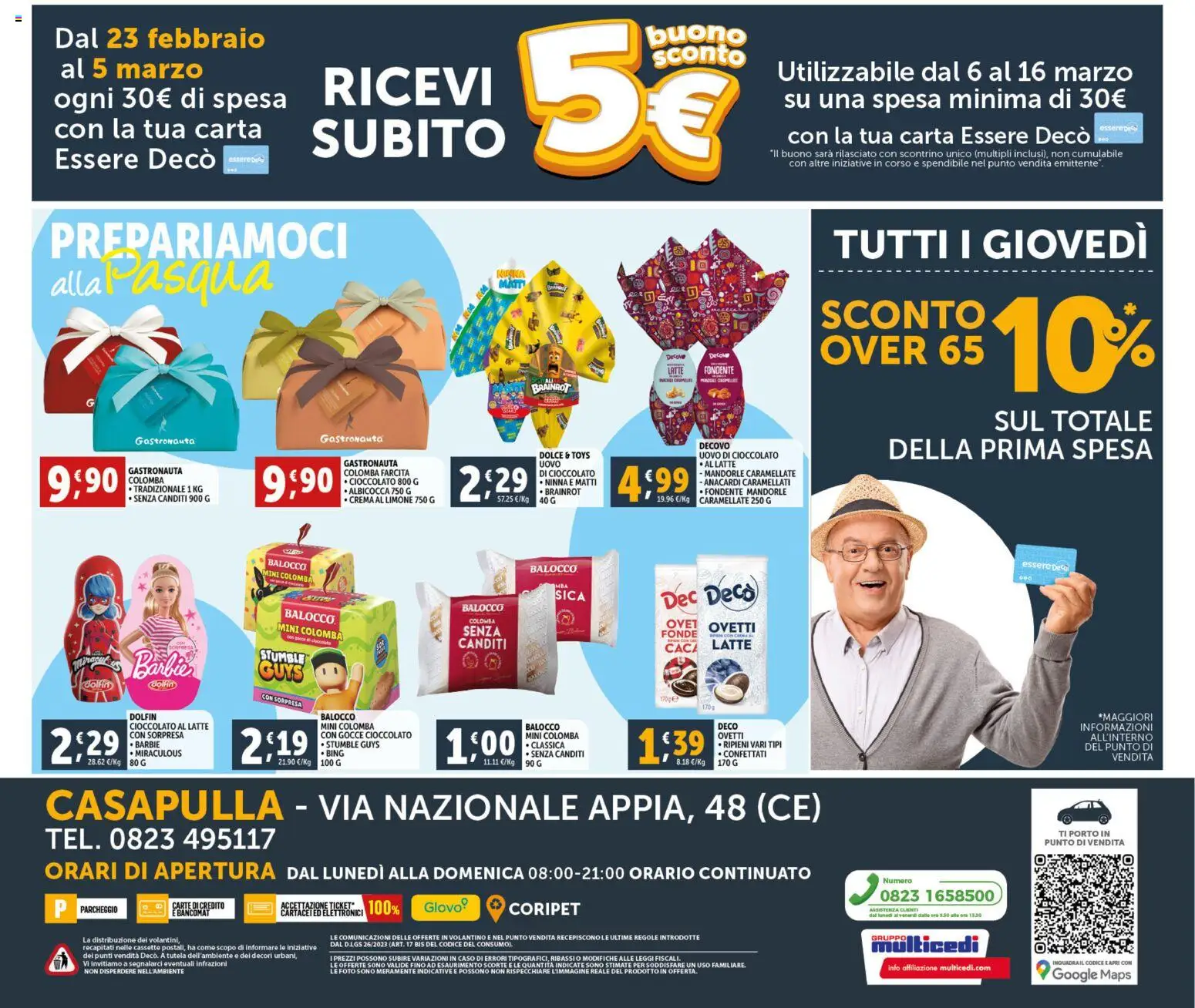 Volantino Decò del 23.02.2026 | Pagina: 20 | Prodotti: Crema, Limone, Anacardi, Mandorle