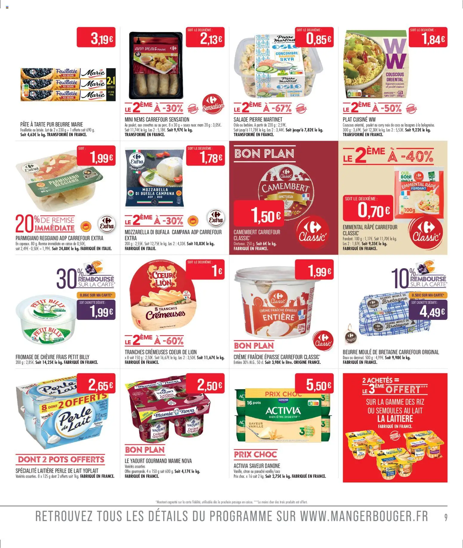 {H1} | Page: 9 | Produits: Digestif, Couscous, Skyr, Noix