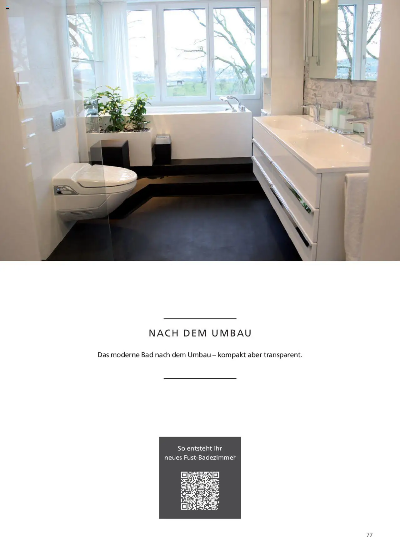 Fust Badezimmermagazin ab 05.05.2025 | Seite: 77 | Produkte: Bad