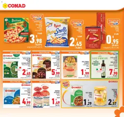 Anteprima del volantino Minestrone 12 Verdure Conad, Frozen soup Minestrone 12 Verdure Conad vari tipi 500 g valido a partire dal 06.11.2025 | Pagina: 17 | Prodotti: Patatine, Verdure, Olio, Pasta