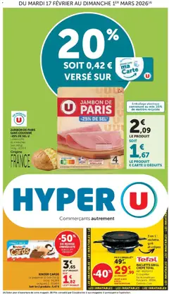 Hyper U - Prévisualisation de Hyper U Prospectus valide à partir de 17.02.2026