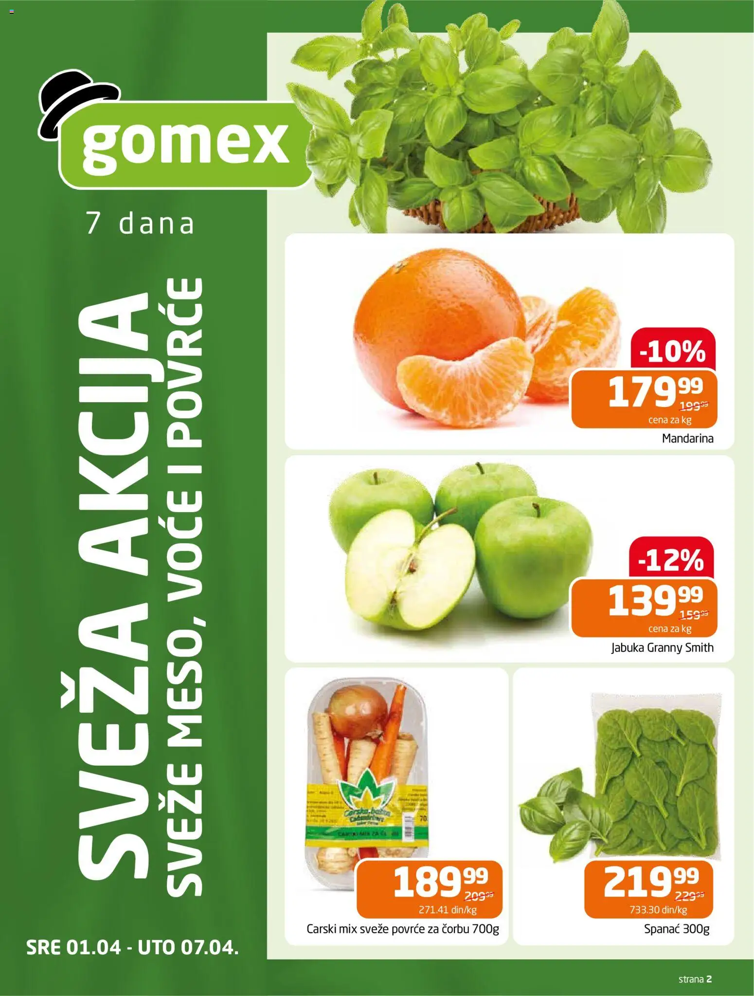 Gomex katalog - važi od 01.04.2026 | Strana: 2