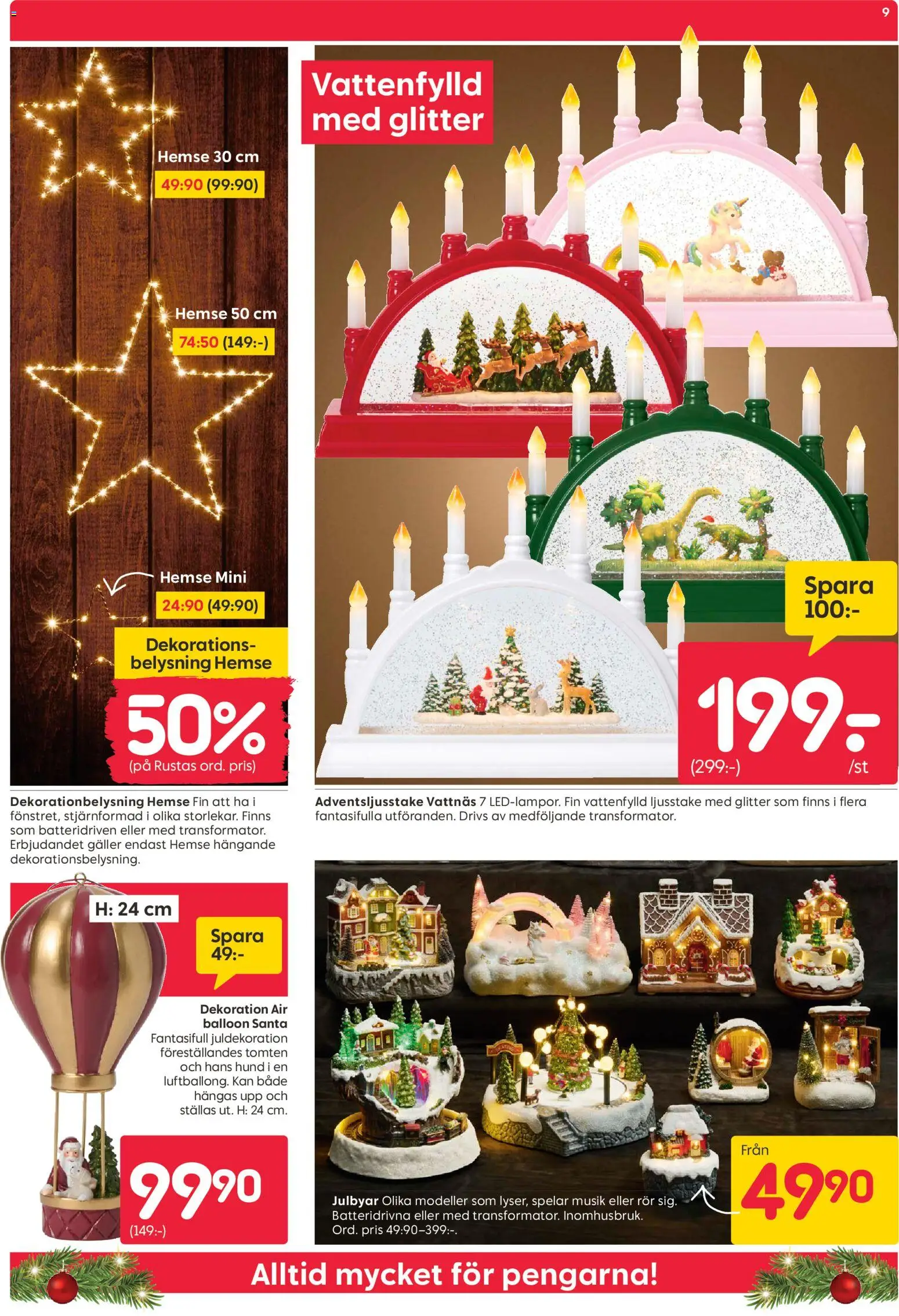 Rusta reklamblad aktuell från 10.11.2025 | Sida: 9 | Produkter: Galler