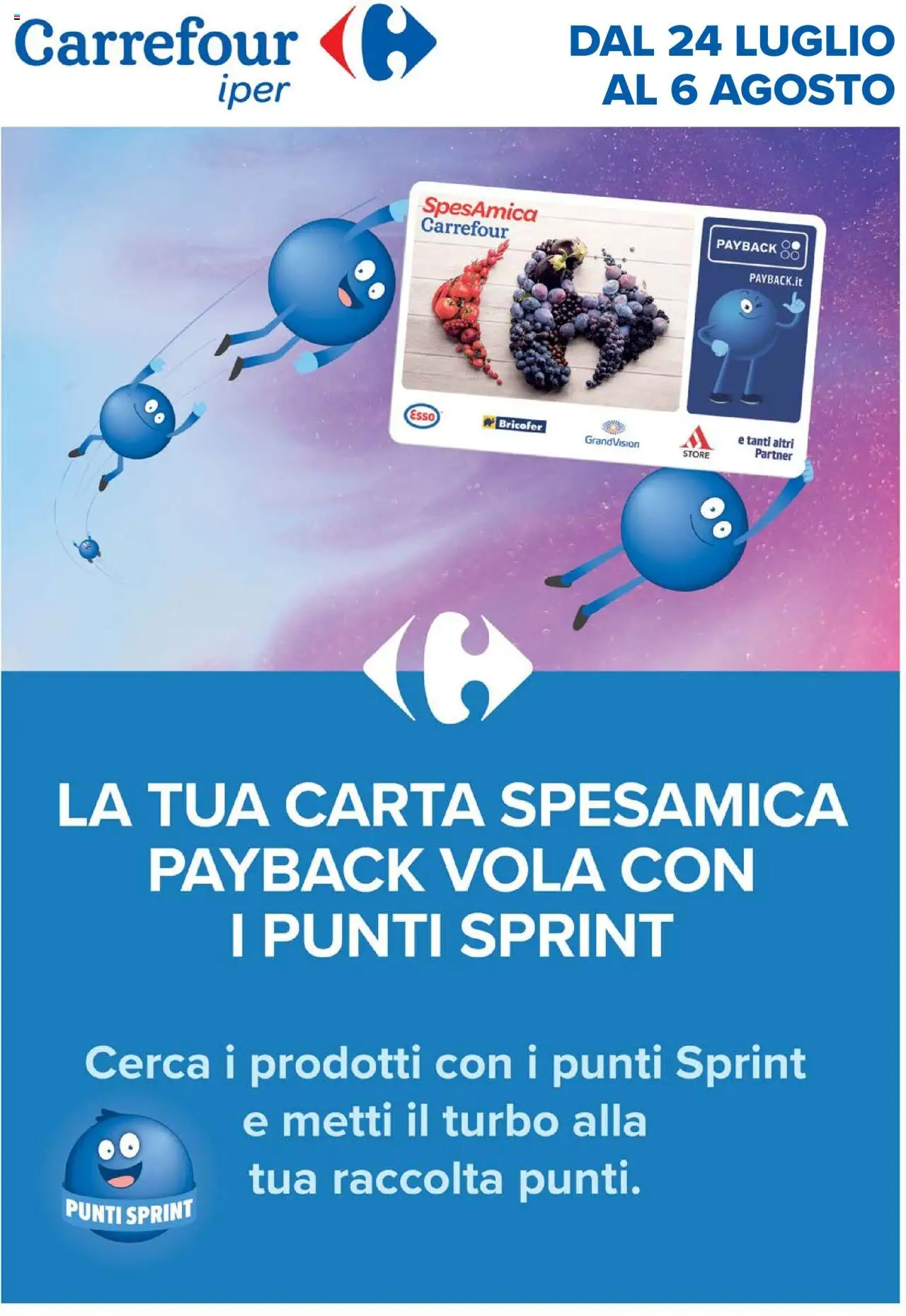 Volantino Carrefour del 24.07.2025 | Pagina: 1