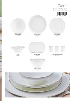 04.09.2025 tarihinden itibaren geçerli olan Karaca kataloğu önizlemesi | Sayfa: 53 | Ürünler: Kaşe, Yemek takımı