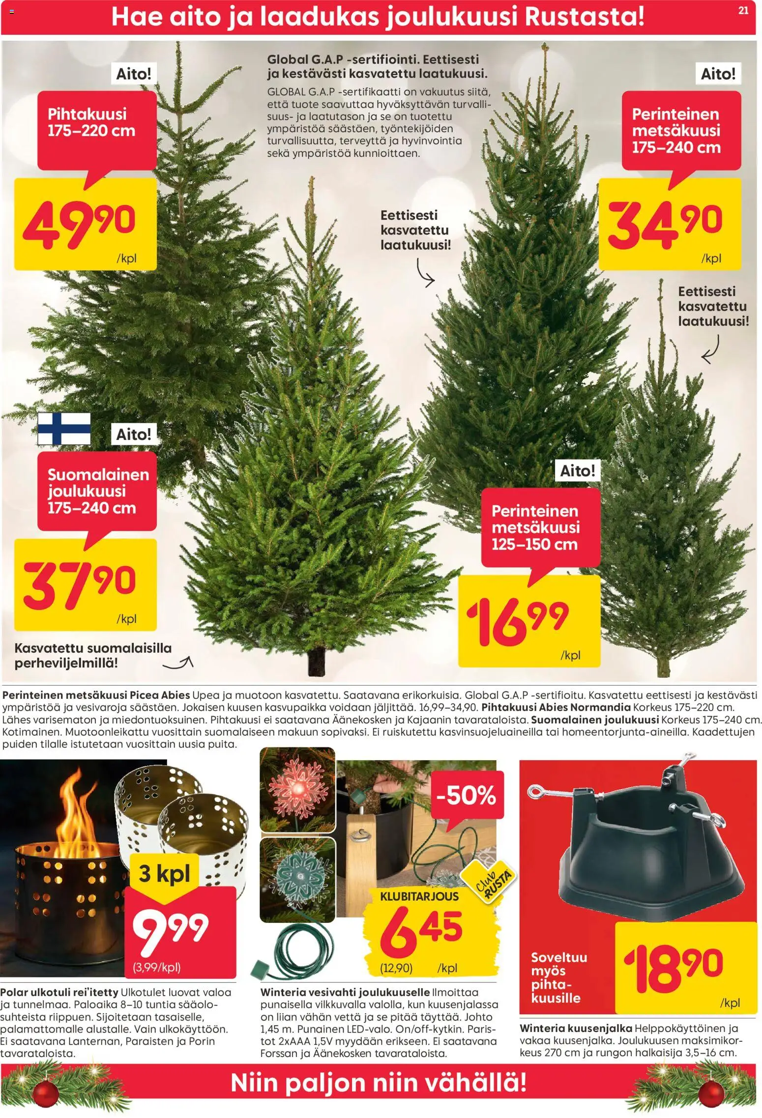 Rusta tarjoukset – voimassa 01.12.2025 alkaen | Sivu: 21