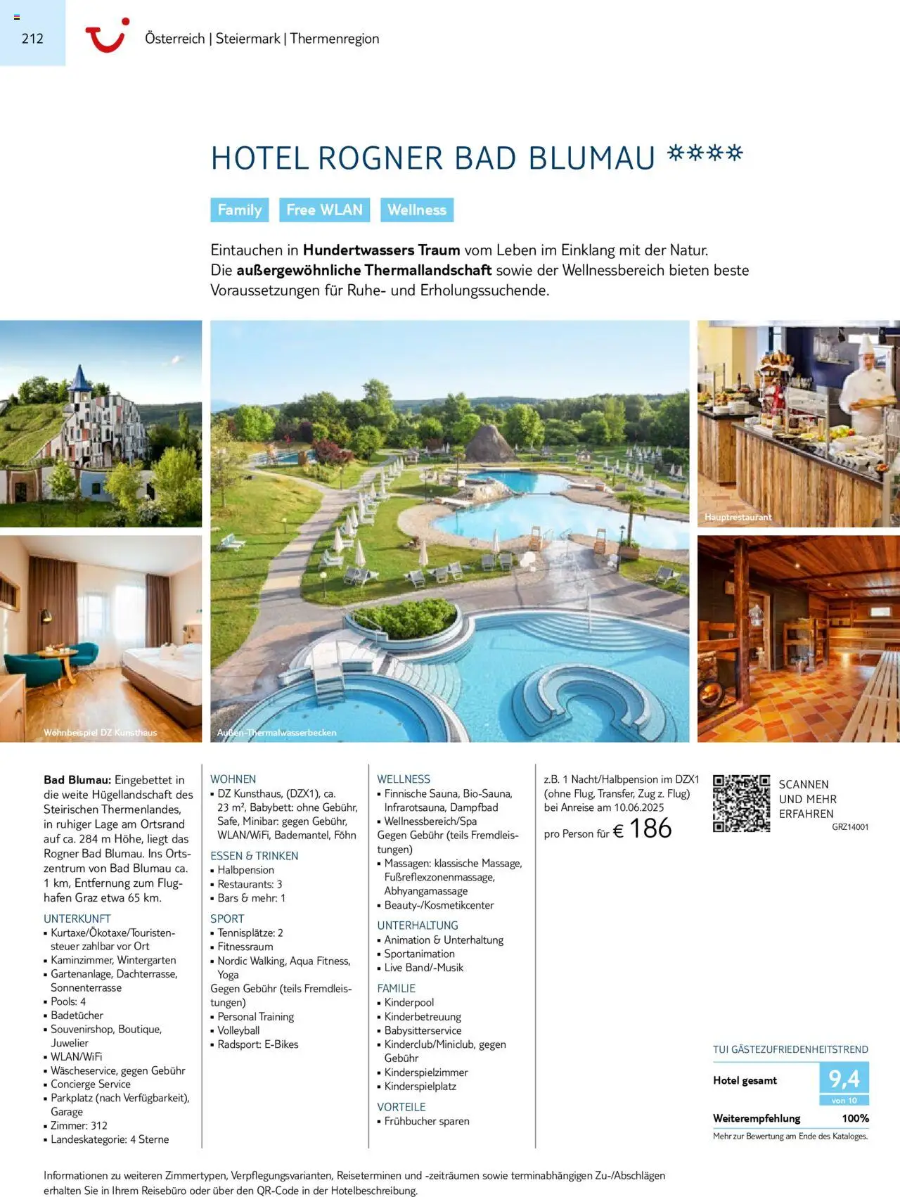 TUI Prospekt 	 – gültig ab 01.11.2024 | Seite: 212 | Produkte: Babybett, Bad, Volleyball, Föhn