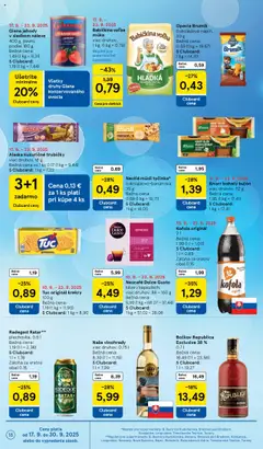 Nové Tesco akcie – leták je platný od 17.09.2025 | Strana: 18