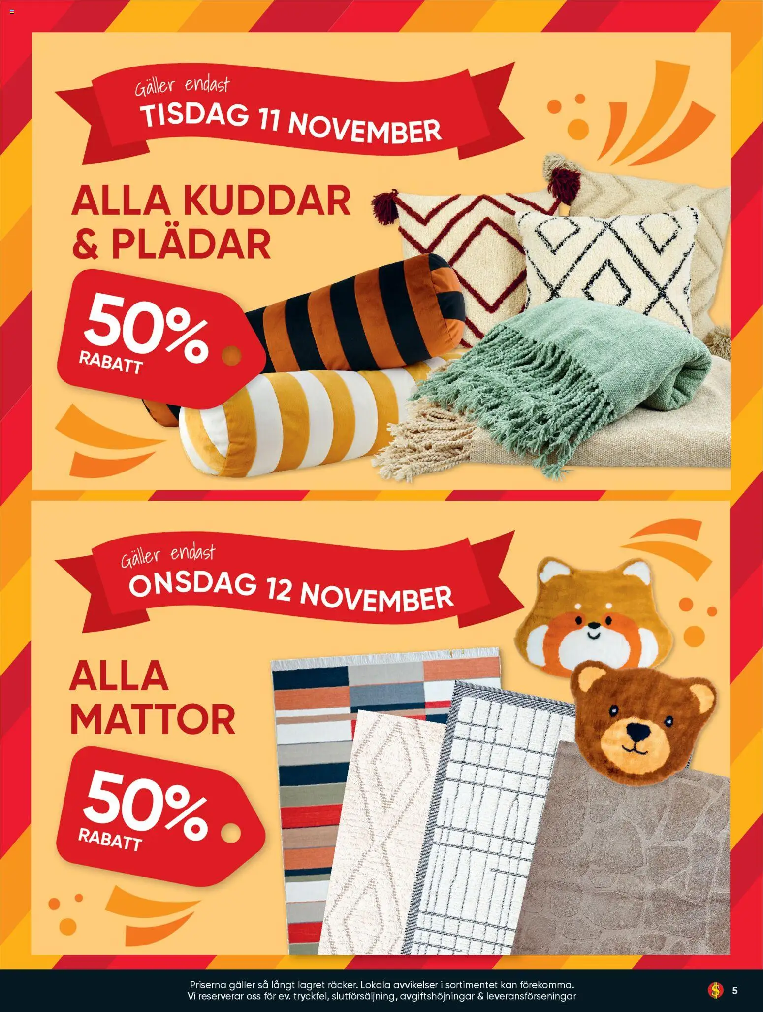 Dollar Store reklamblad aktuell från 10.11.2025 | Sida: 5 | Produkter: Galler