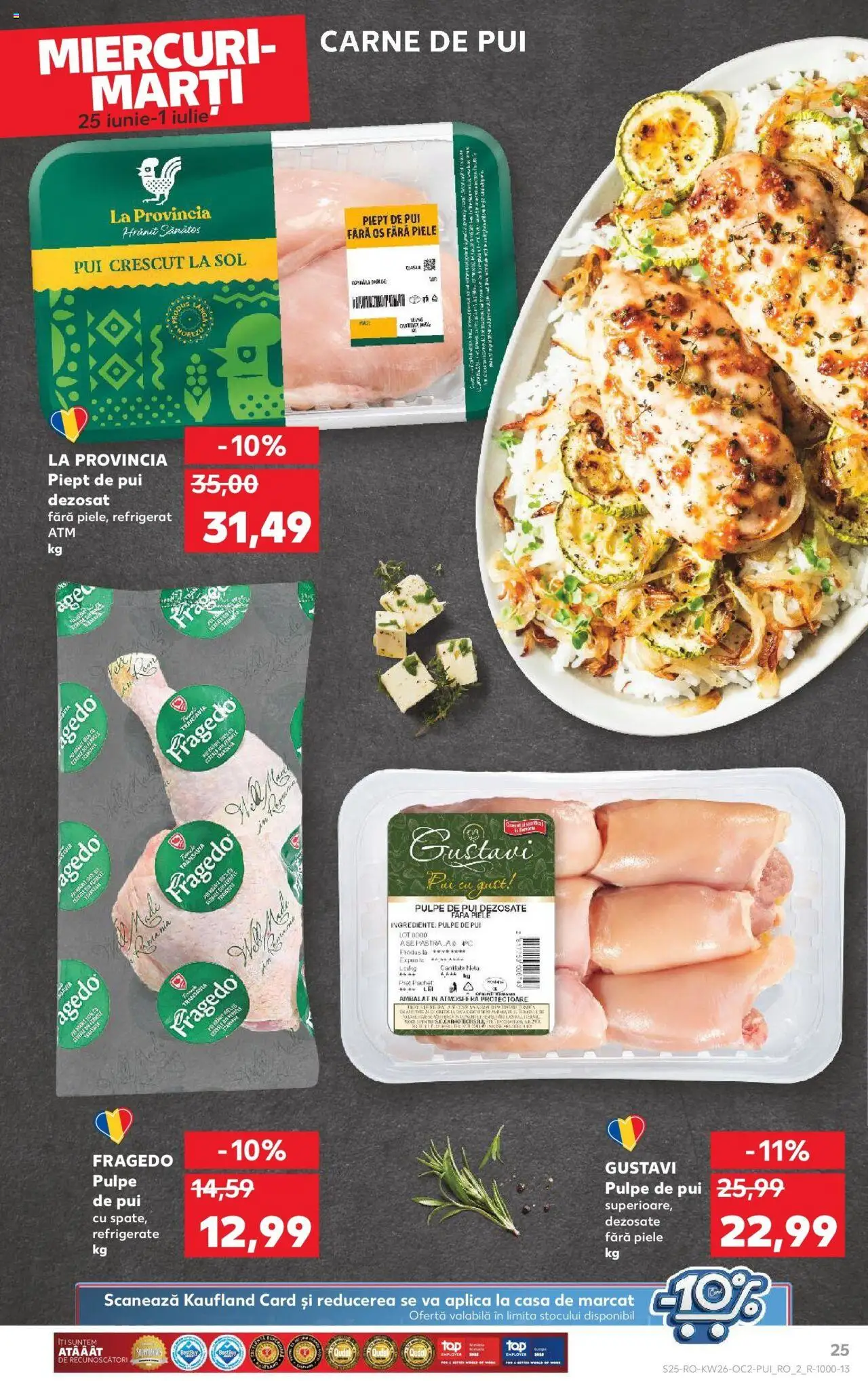 Catalog Kaufland - Bucureşti – valabil de la 25.06.2025 | Pagină: 25 | Produse: Hacıyatmaz Kedi Oyuncağı, Carne De Pui