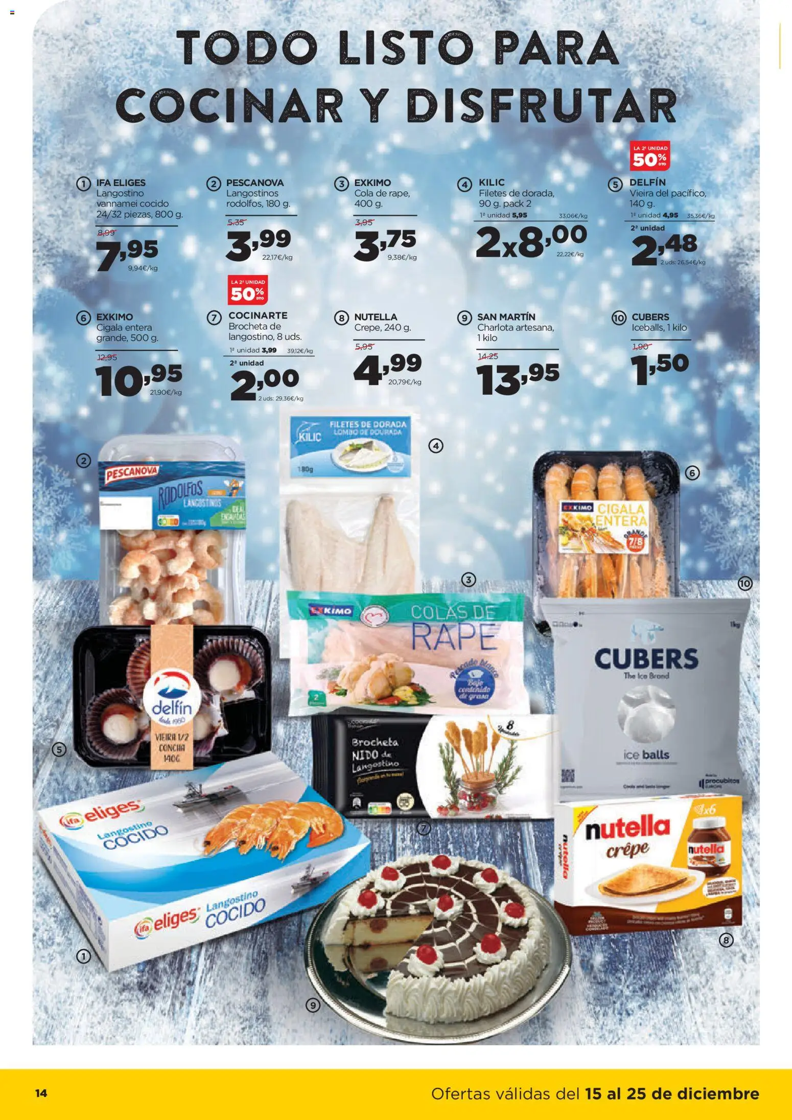 Alimerka folleto │ válido desde el 15.12.2025 | Página: 14 | Productos: Langostino