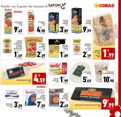 Anteprima del volantino Conad Campania catalogo valido a partire dal 10.12.2025 | Pagina: 9 | Prodotti: Insalata, Burro, The, Cotechino
