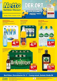 Netto Marken-Discount prospekt Coswig-Anhalt	 ab 16.02.2026 gültig