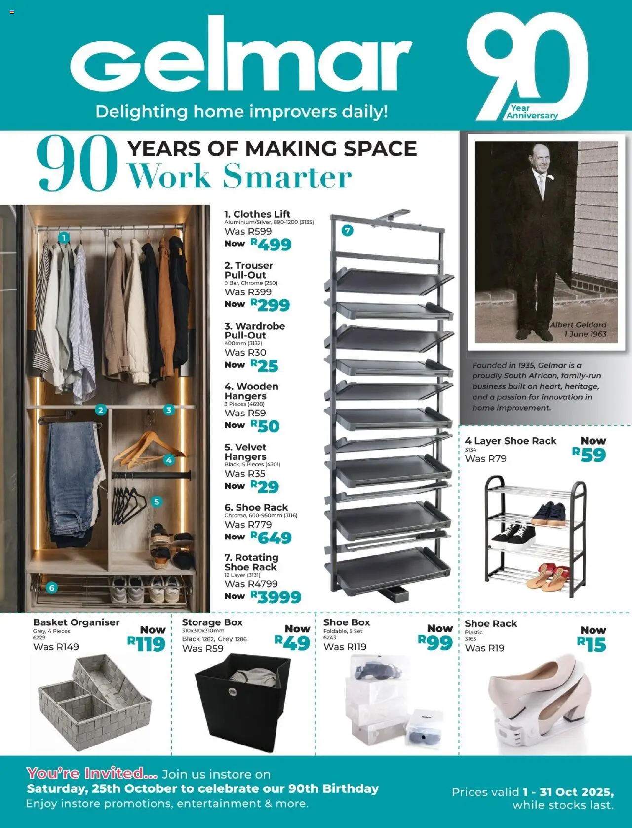 New Gelmar catalogue – valid from 01.10.2025 | Page: 1 | Products: Wardrobe, Box, Basket