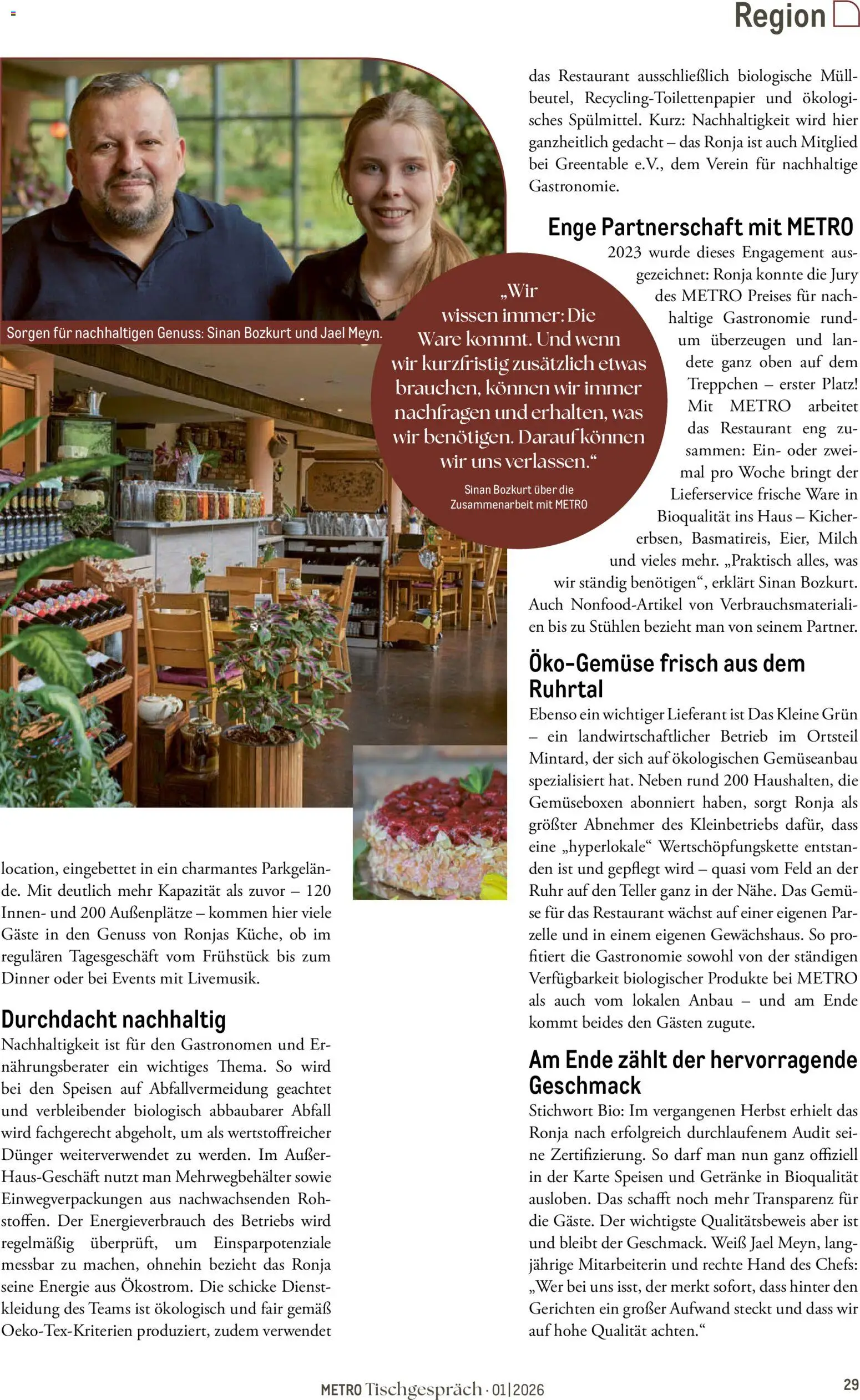 Metro Tischgespräch – gültig ab 01.02.2026 | Seite: 29 | Produkte: Milch