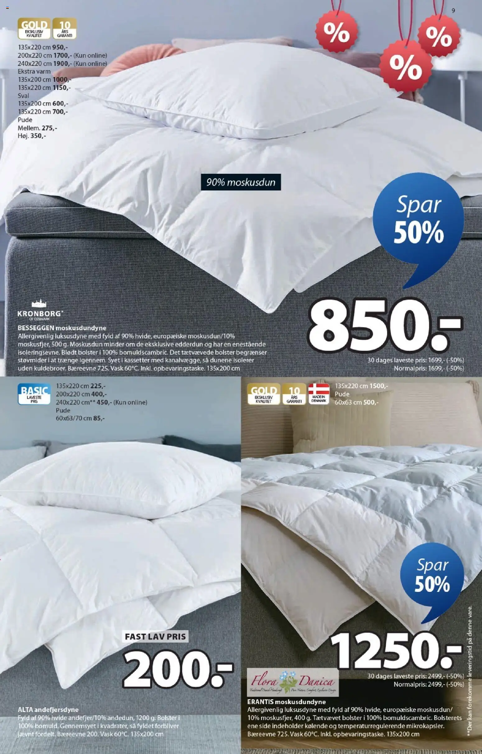 JYSK tilbudsavis – gyldig fra 31.12.2025 | Side: 9 | Produkter: Pude