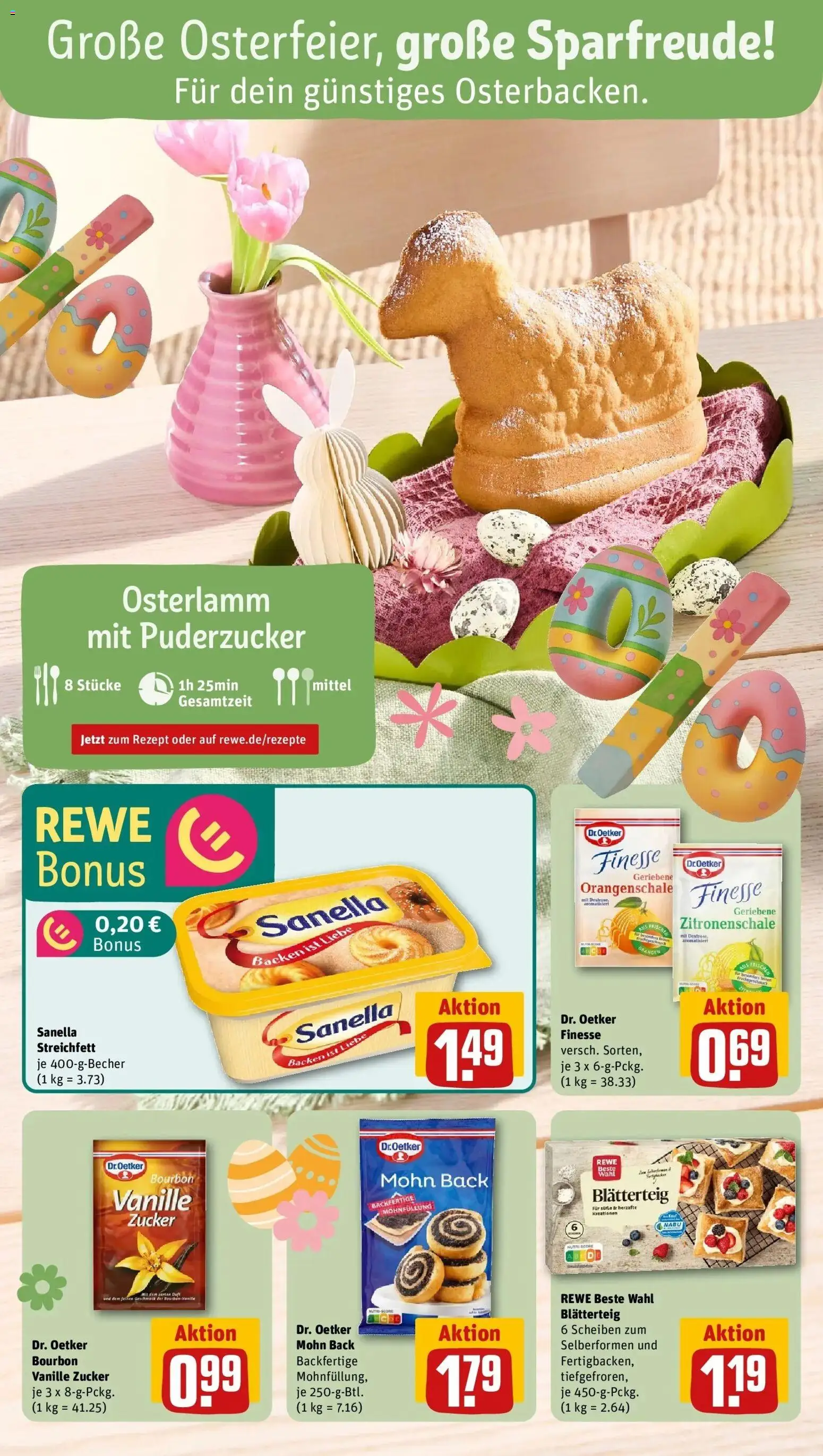 Rewe Prospekt Limburg	 – gültig ab 15.03.2026 | Seite: 4 | Produkte: Orangen, Zucker, Bourbon, Sanella