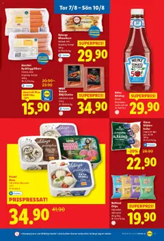 Lidl reklamblad aktuell från 04.08.2025 | Sida: 27 | Produkter: Salt, Chips, Grillkorv, Glass