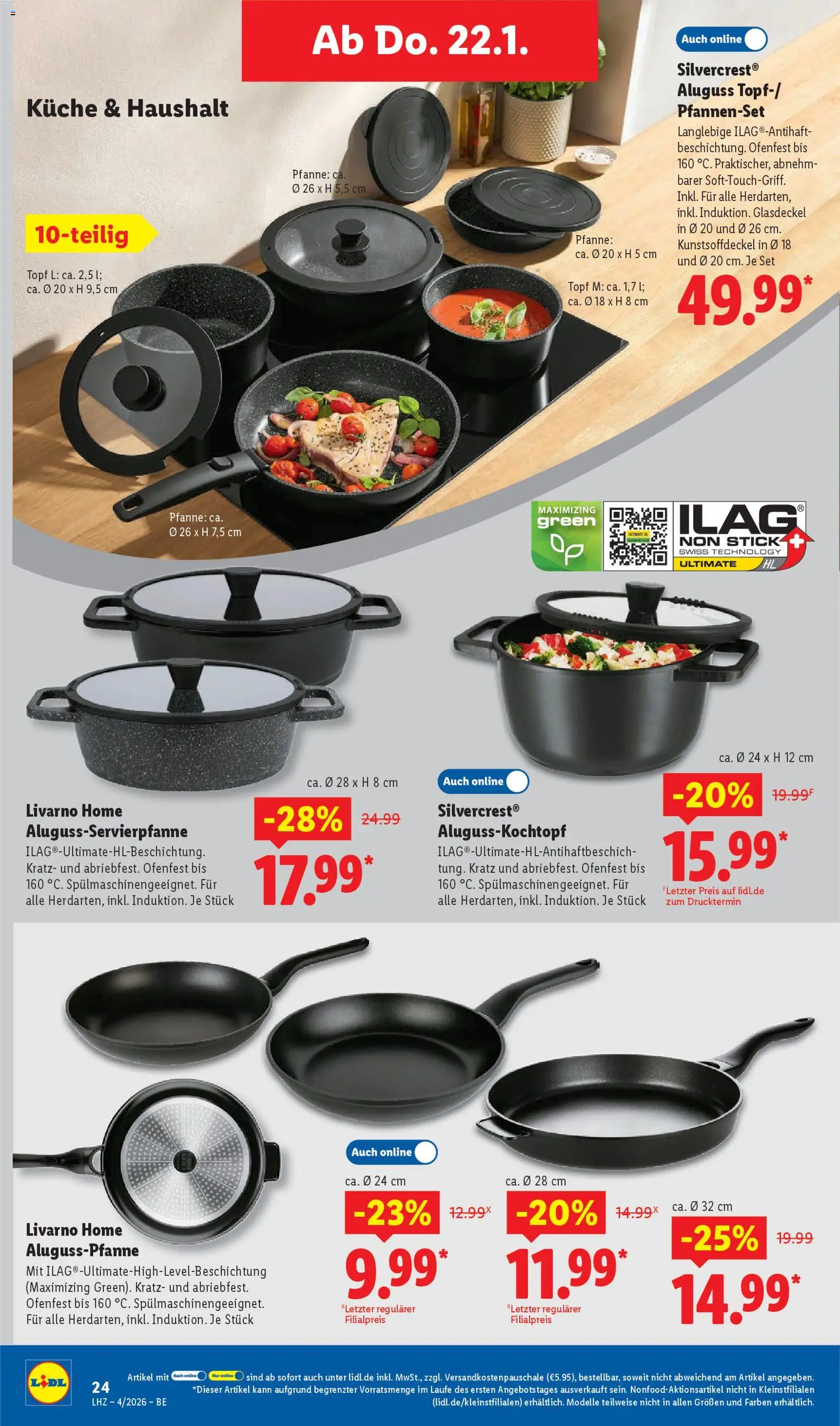 Lidl Prospekt Zossen – gültig ab 19.01.2026 | Seite: 36 | Produkte: Küche