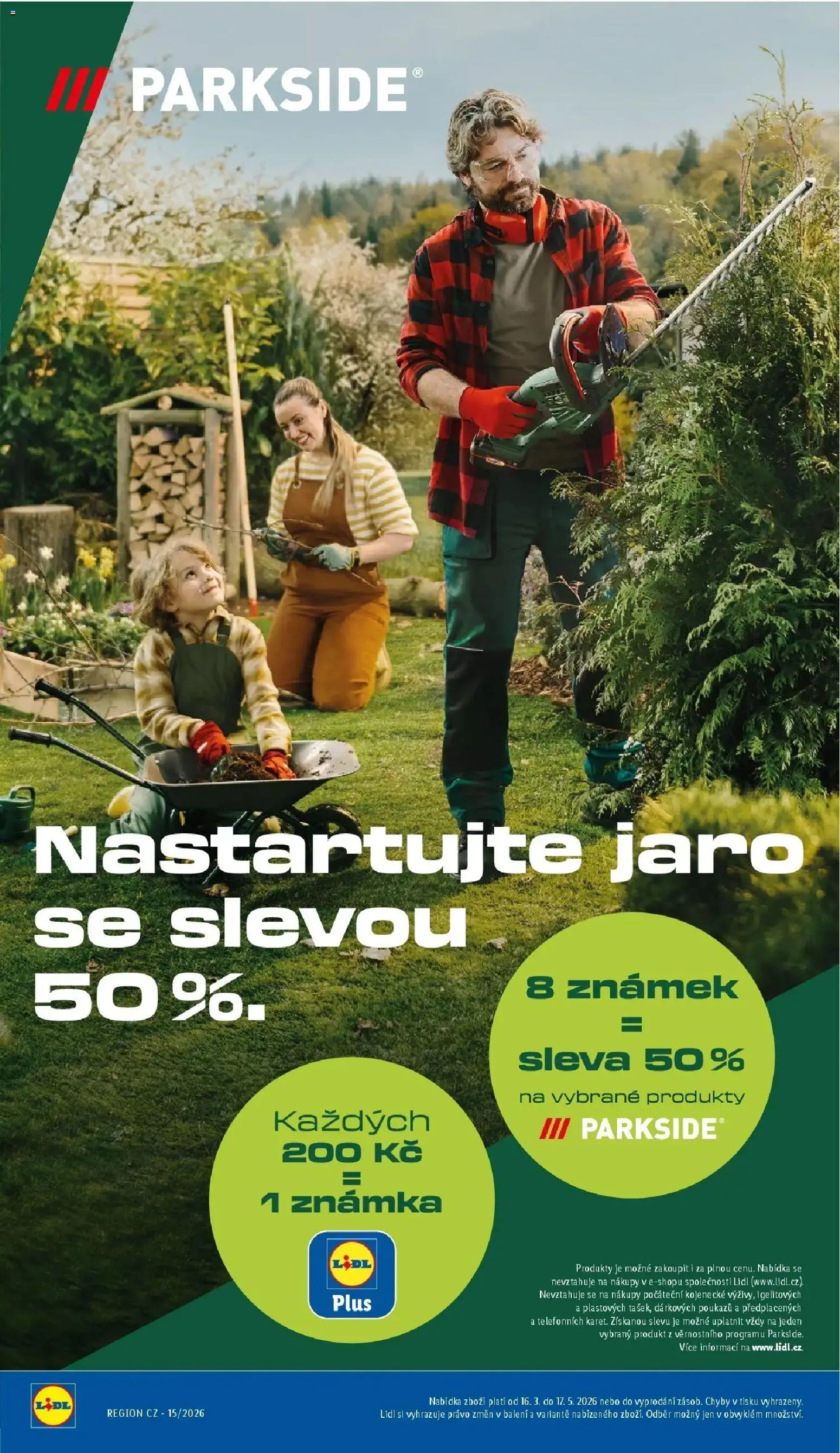 Lidl aktuální leták od 09.04.2026 | Strana: 50 | Produkty: Parkside