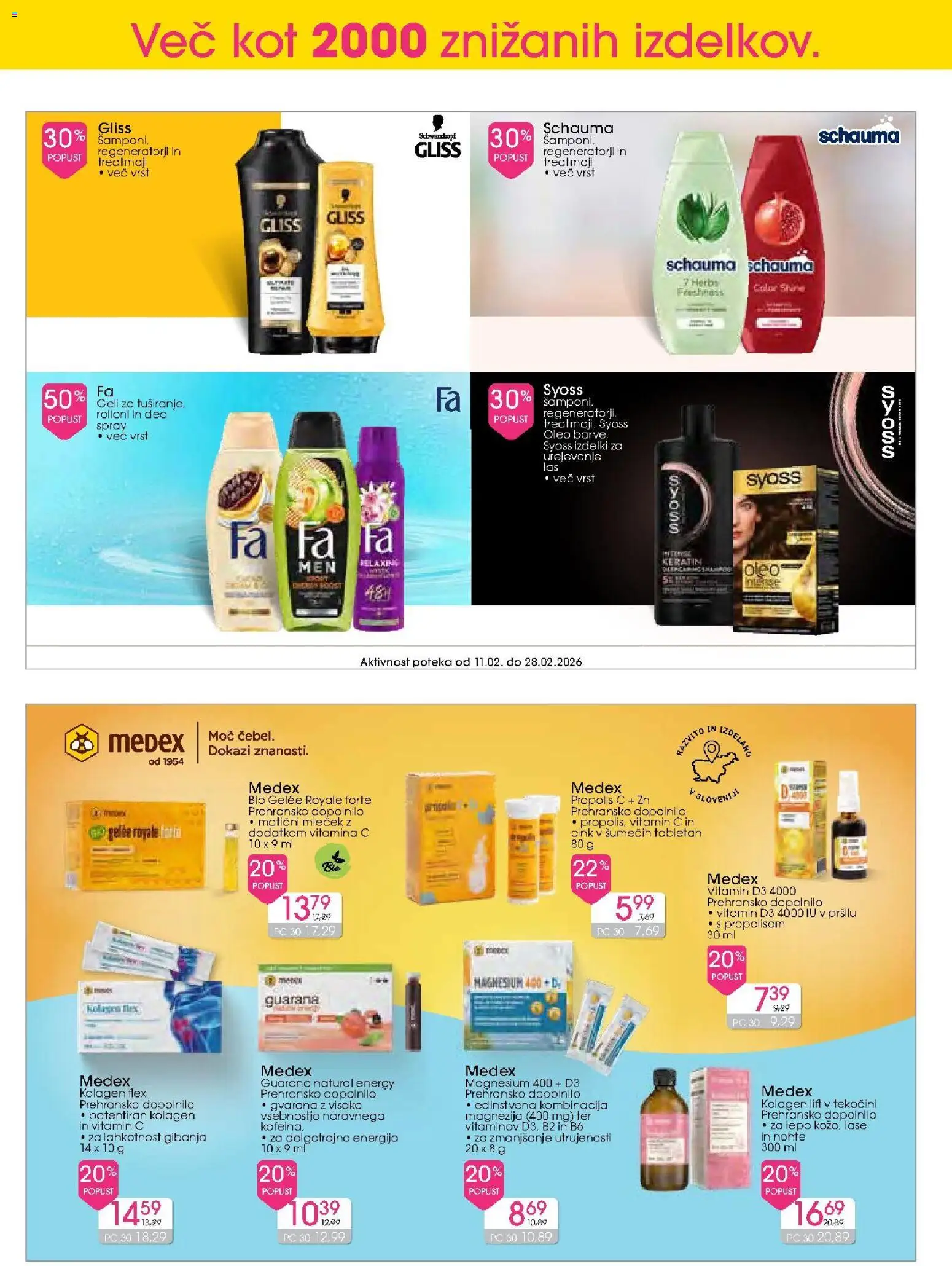 Novi Tuš drogerija katalog ponudbe – veljaven od 11.02.2026 | Stran: 12