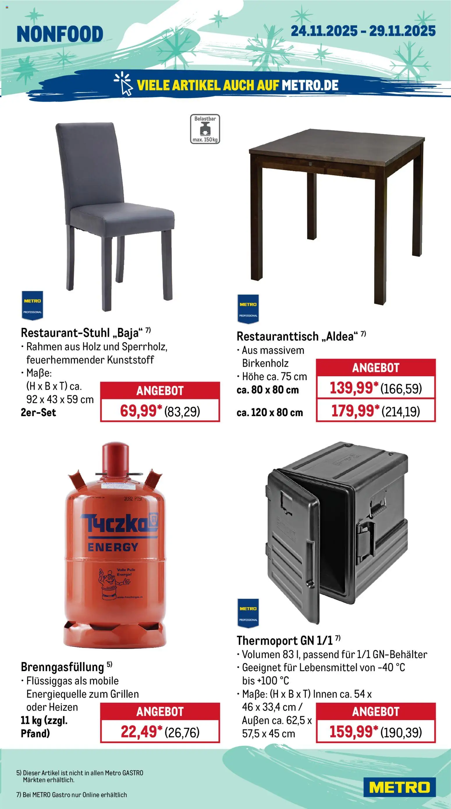 Metro Wochen-Angebote Gastro – gültig ab 24.11.2025 | Seite: 22 | Produkte: Energy
