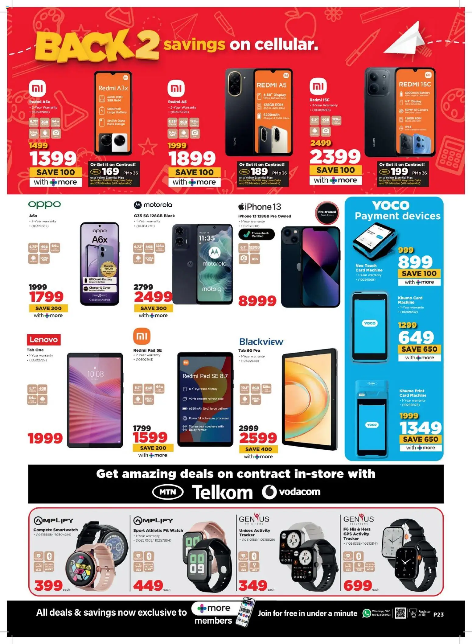 New HiFi Corp catalogue – valid from 04.02.2026 | Page: 23 | Products: Data, Camera, Smartwatch, Charger