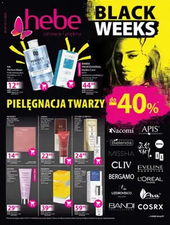 Pogląd oferty "Hebe Black Friday" - ważna od 30.10.2025