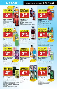 Napój gazowany Pepsi, Pepsi, 500 ml od 08.09.2025 | Strona: 49 | Produkty: Syrop, Napoje, Pepsi, Woda