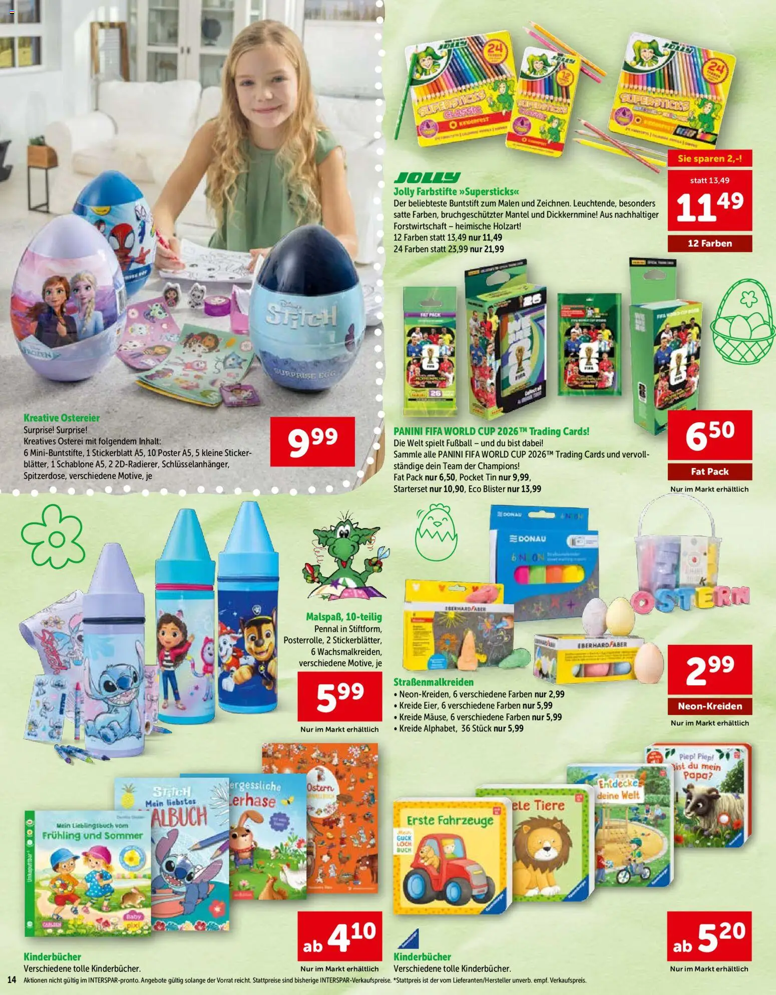 Interspar Sonderfolder Ostern  gültig ab 19.02.2026 | Seite: 14 | Produkte: Mantel