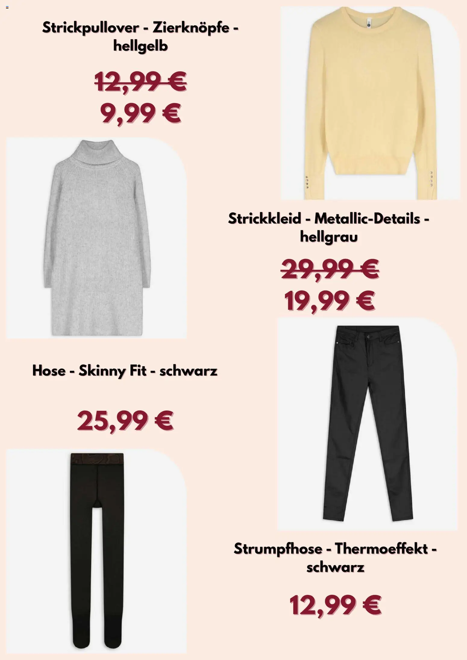 Takko Prospekt 	 – gültig ab 10.11.2025 | Seite: 3 | Produkte: Hose, Strumpfhose