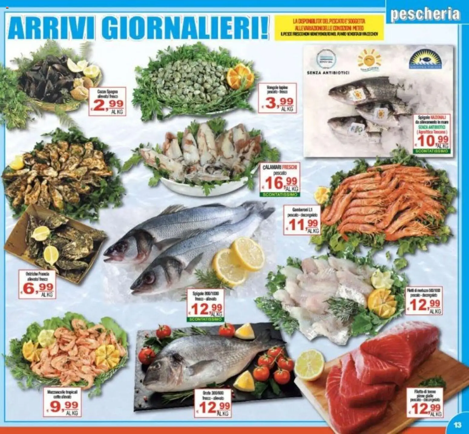 Volantino CTS del 27.12.2025 | Pagina: 13 | Prodotti: Calamari