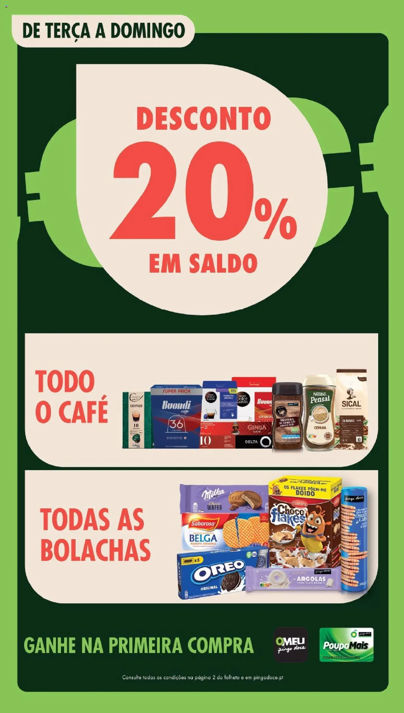 Pingo Doce Poupe Esta Semana Madeira │ válido de 20.01.2026 | Página: 3 | Produtos: Bolachas, Café, Chocolate, Dolce gusto