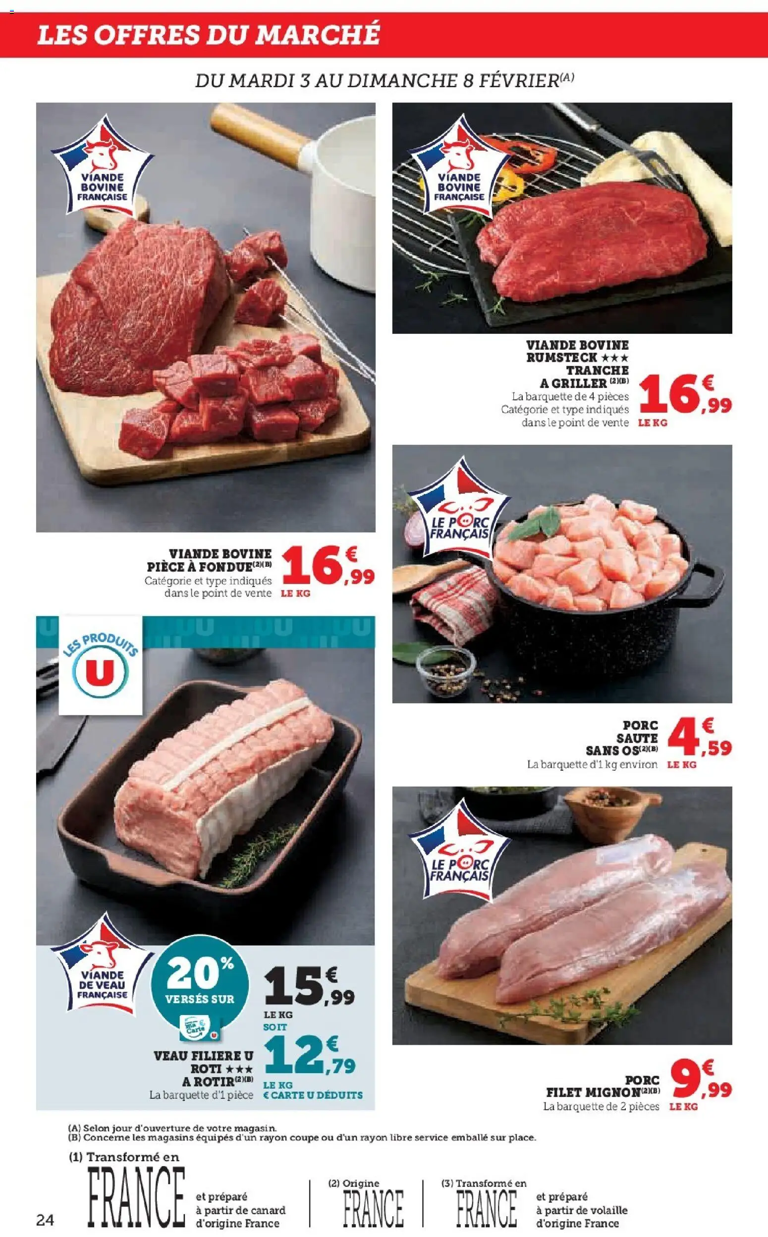 {H1} | Page: 24 | Produits: Volaille, Viande, Porc, Viande bovine