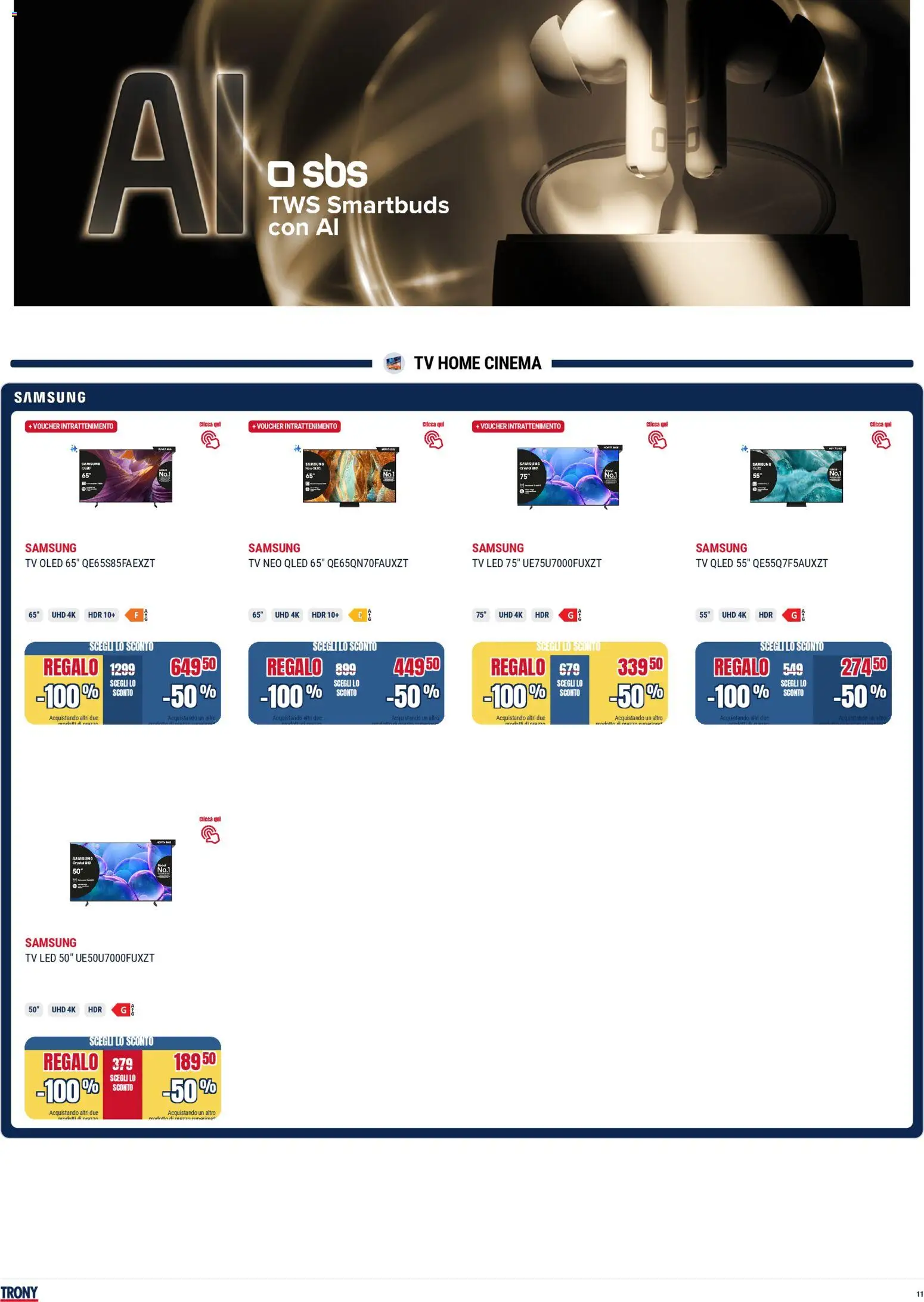 Volantino Trony del 30.10.2025 | Pagina: 11
