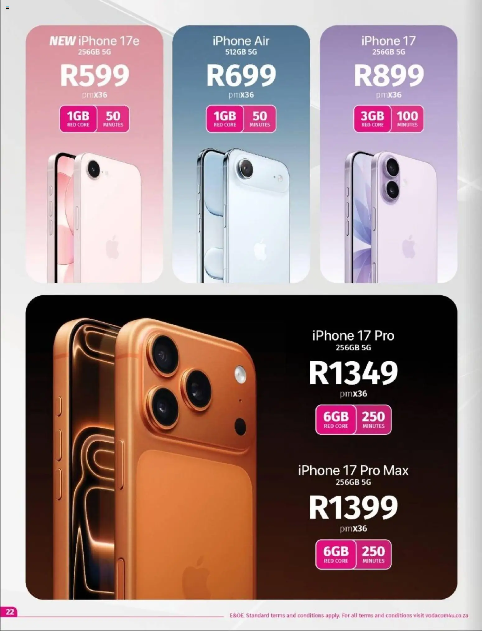 New Vodacom catalogue – valid from 02.04.2026 | Page: 22