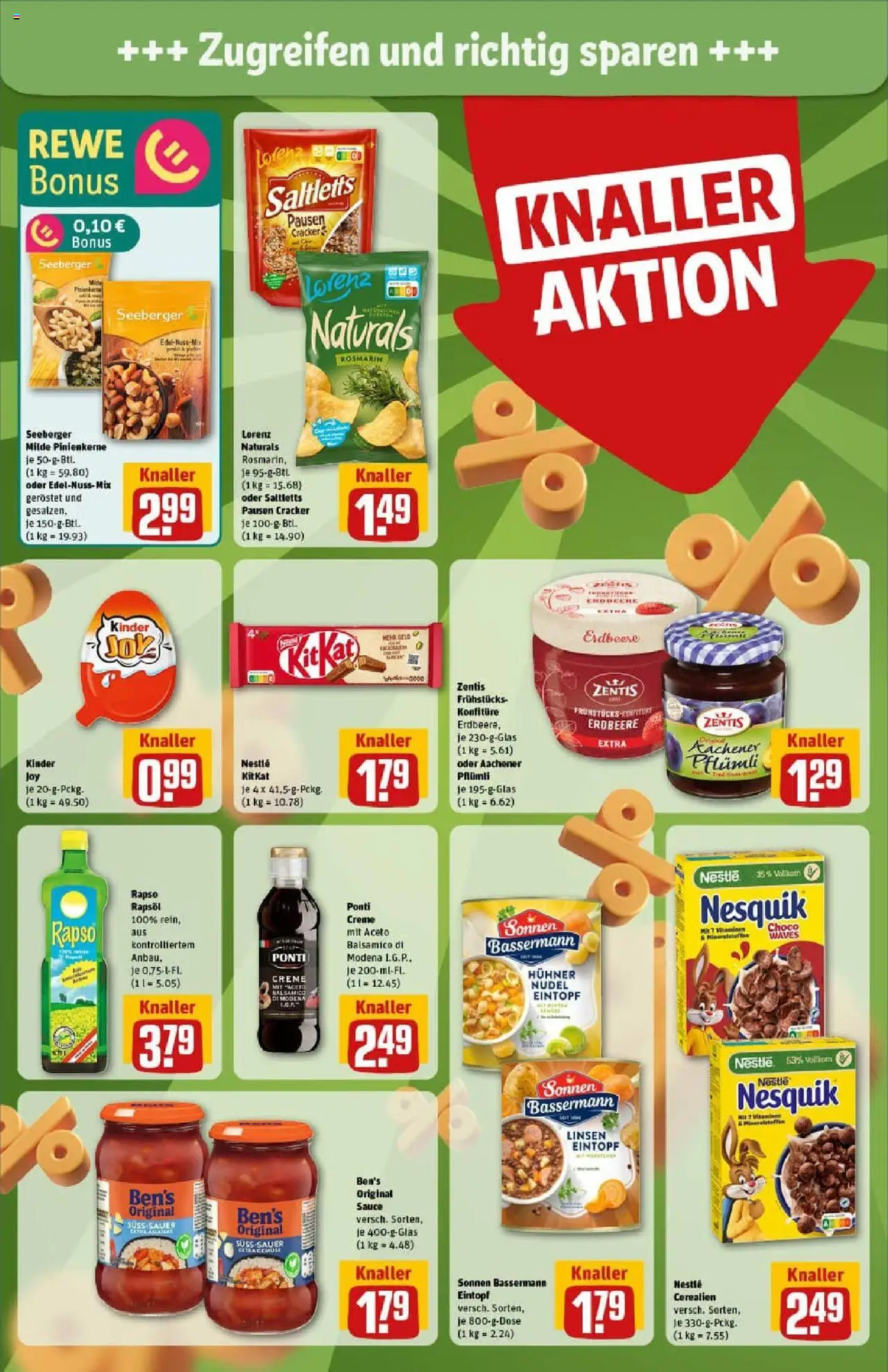 Rewe prospekt Dachau	 - gültig ab dem 29.06.2025 | Seite: 6 | Produkte: Balsamico, Rapsöl, Kinder joy, Creme