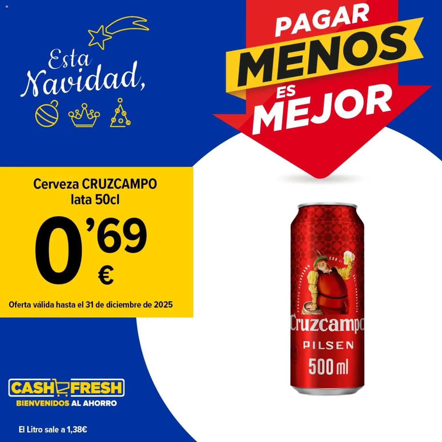 Cash Fresh folleto │ válido desde el 31.12.2025 | Página: 3 | Productos: Cerveza