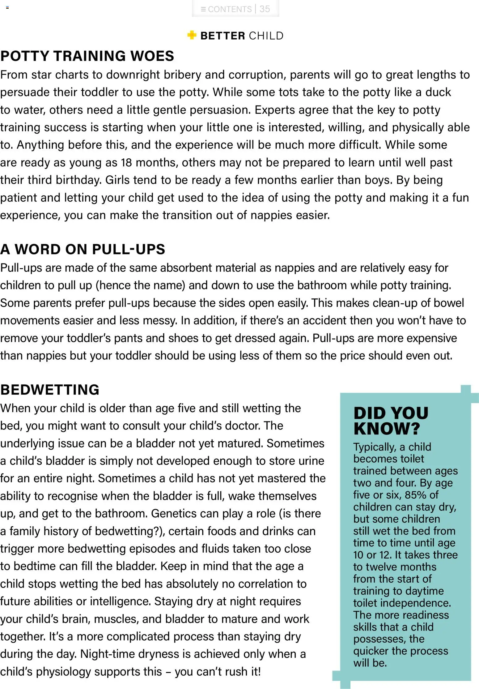 New Baby City catalogue – valid from 01.11.2025 | Page: 35 | Products: Pants, Bed, Toilet, Nappies