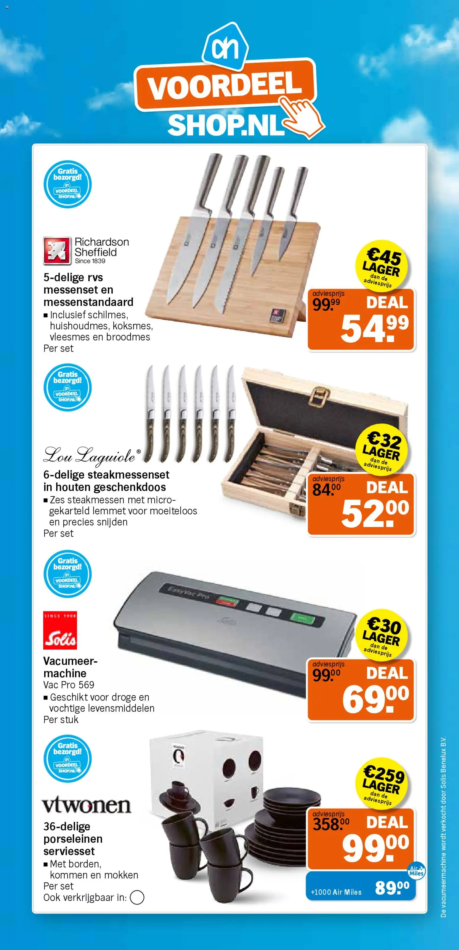 {H1} | Pagina: 6 | Producten: Messenset, Kávéfehérítő