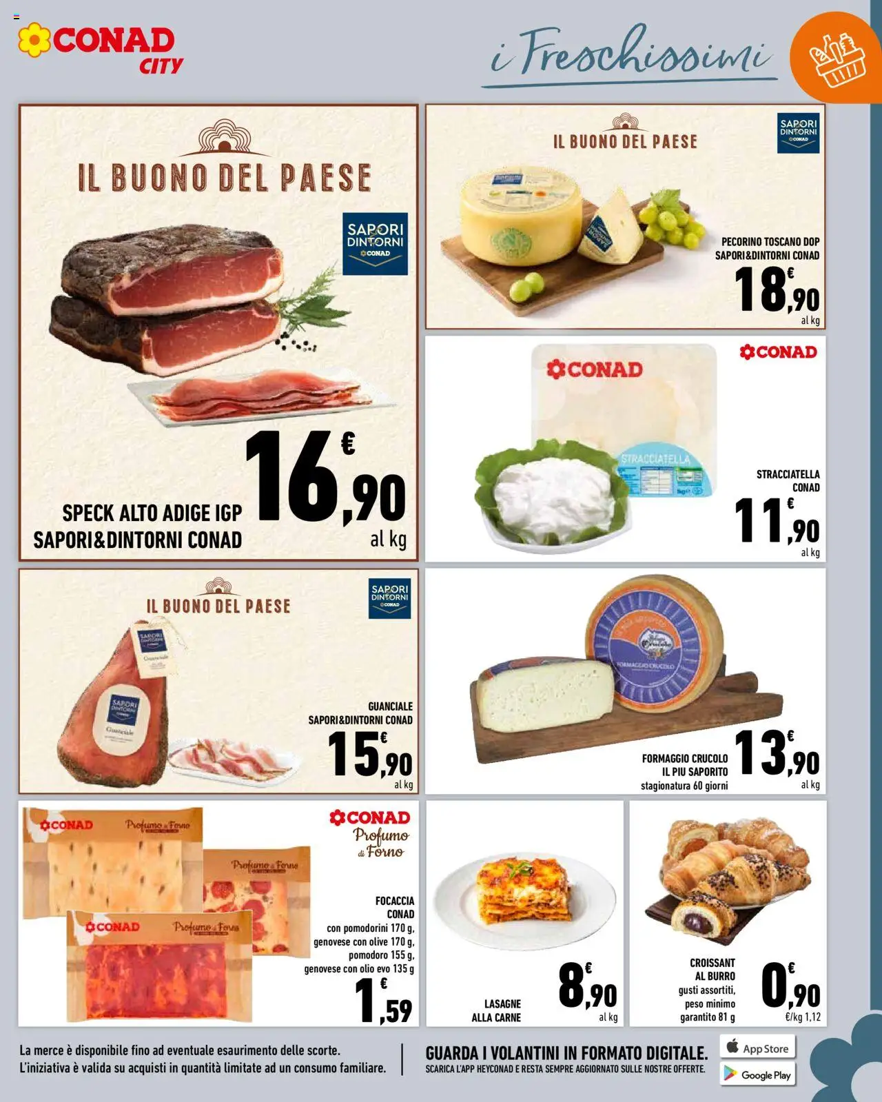 Volantino Conad del 26.09.2025 | Pagina: 5 | Prodotti: Pomodoro, Olio, Olive, Forno