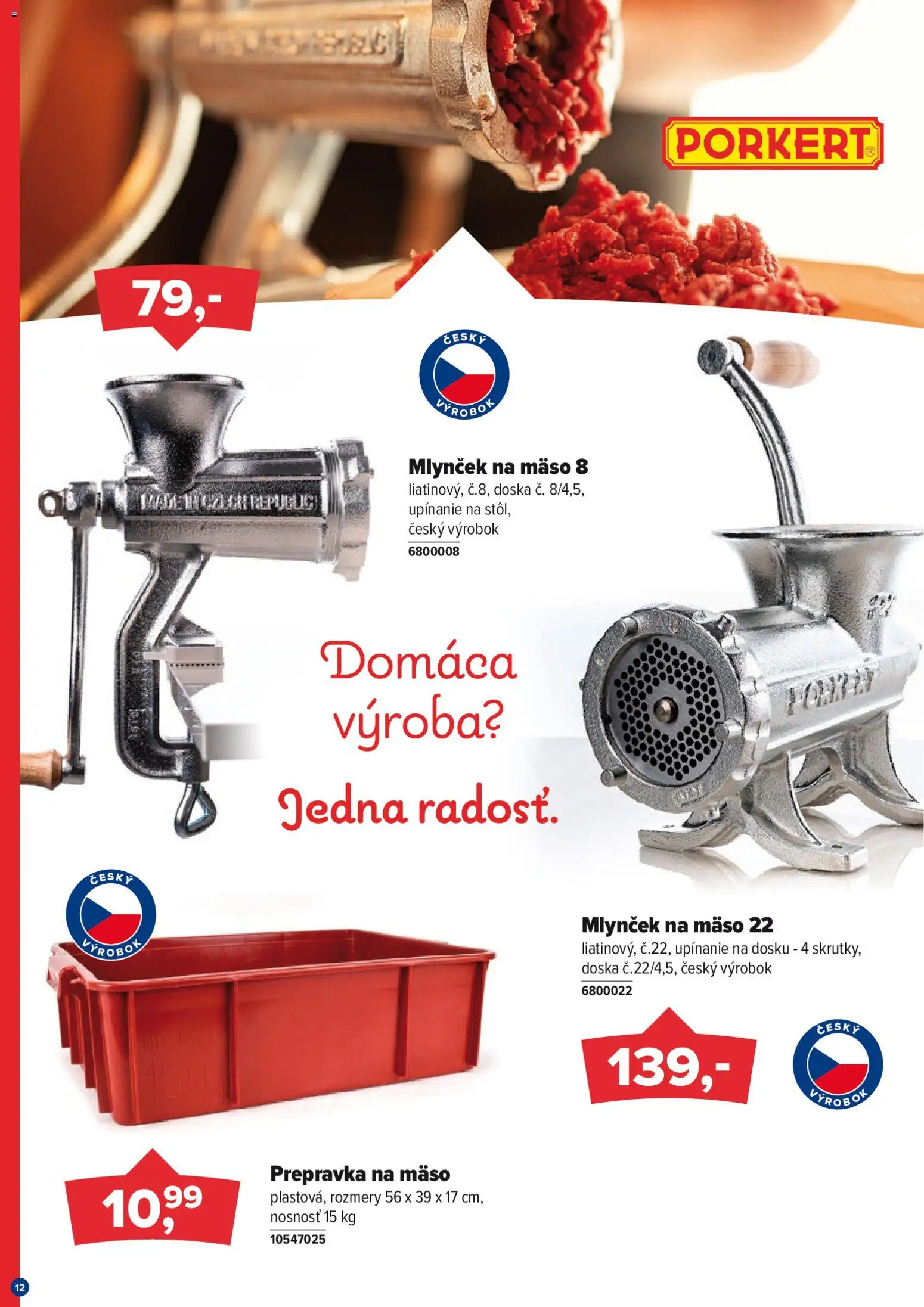 Nové Kinekus akcie – leták je platný od 27.12.2025 | Strana: 12 | Produkty: Mlynček