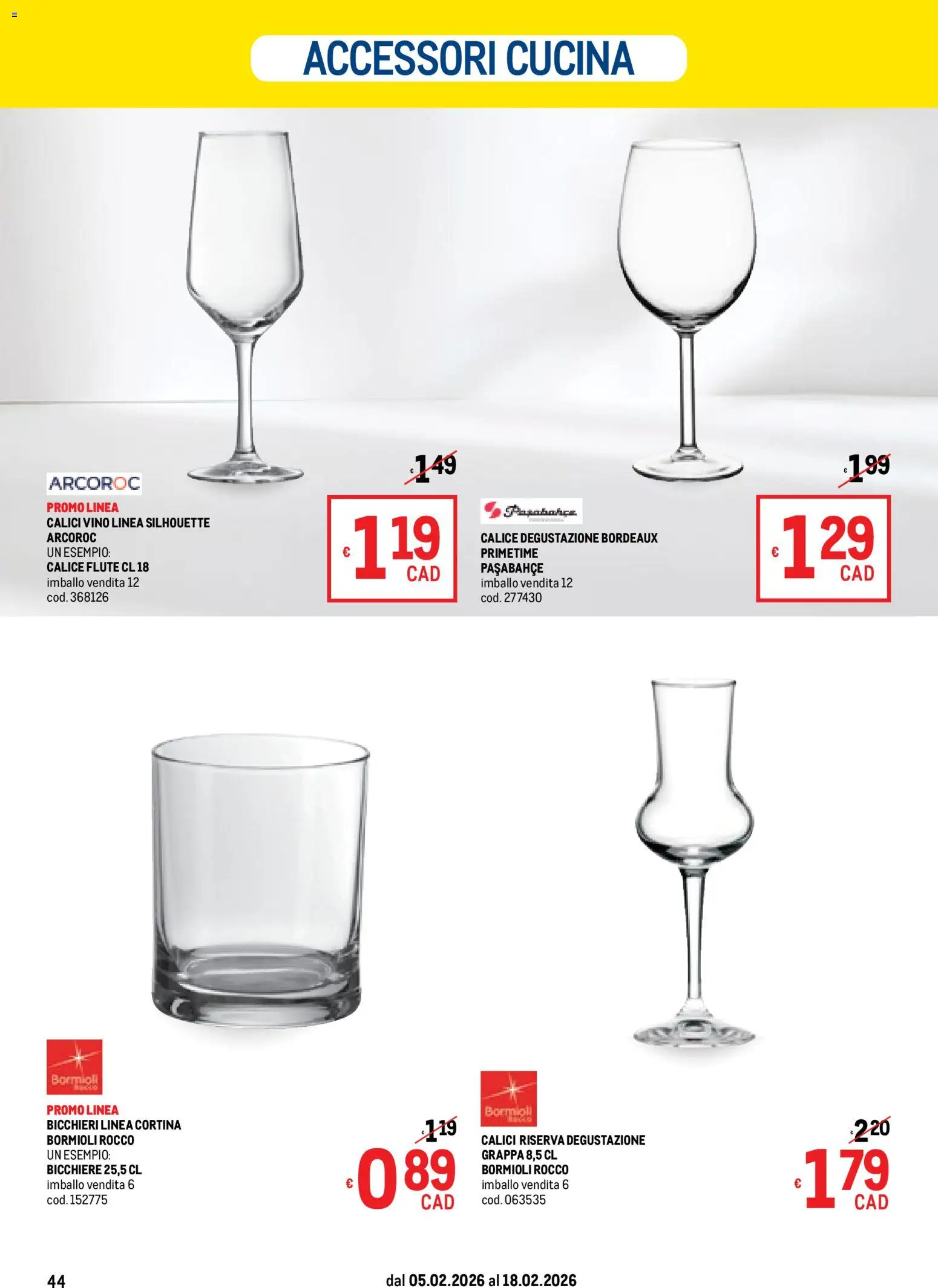 Volantino Metro del 05.02.2026 | Pagina: 44