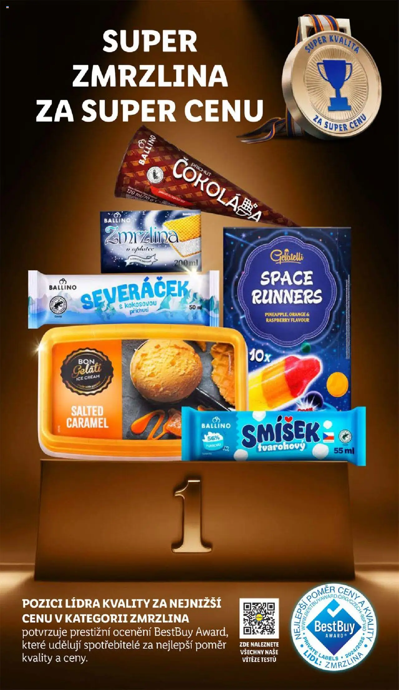 Lidl leták od 30.06.2025 | Strana: 33 | Produkty: Slaný karamel, Čokoláda, Zmrzlina, Bon Gelati