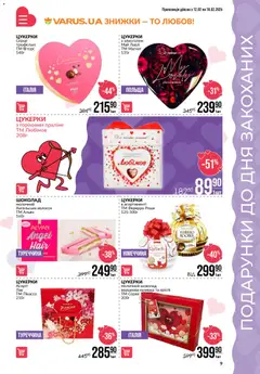 VARUS акції дійснийкції з 12.02.2026 | Сторінка: 9