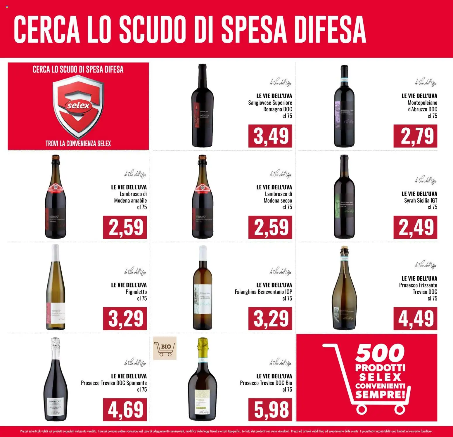 Volantino Famila del 26.02.2026 | Pagina: 12 | Prodotti: Prosecco, Spumante