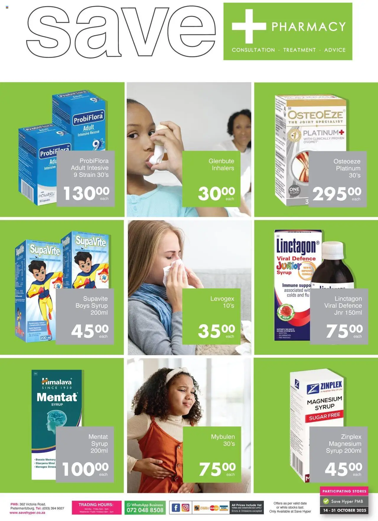 New Save catalogue – valid from 14.10.2025 | Page: 2 | Products: Syrup, Sugar